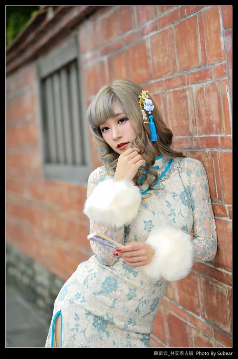 [Mzsock] NO.069 Xue Kaiyun, Lin Antai’s ancient house, high heels and beautiful legs, outdoor shot street photography#[76P]-9