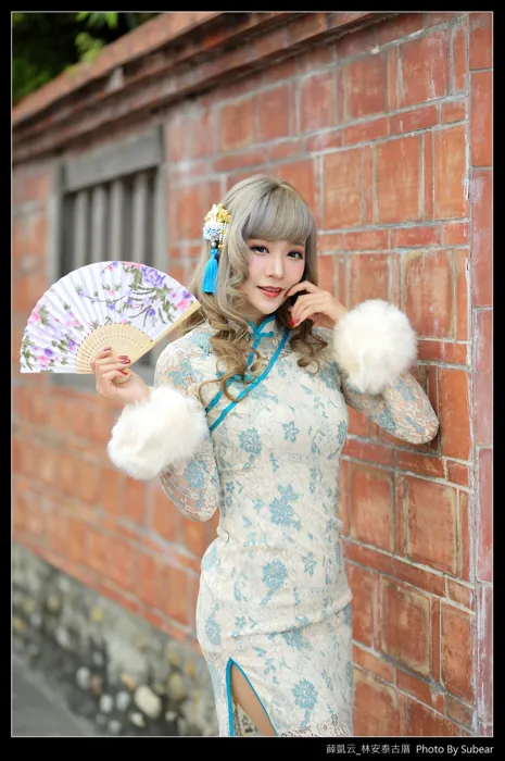 [Mzsock] NO.069 Xue Kaiyun, Lin Antai’s ancient house, high heels and beautiful legs, outdoor shot street photography#[76P]-10