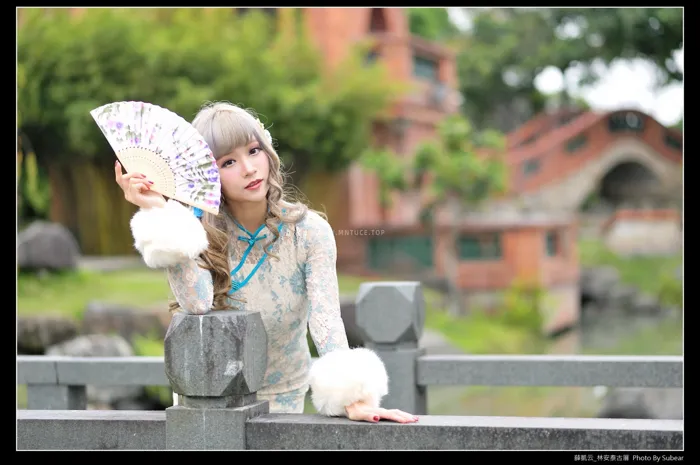 [Mzsock] NO.069 Xue Kaiyun, Lin Antai’s ancient house, high heels and beautiful legs, outdoor shot street photography#[76P]-10