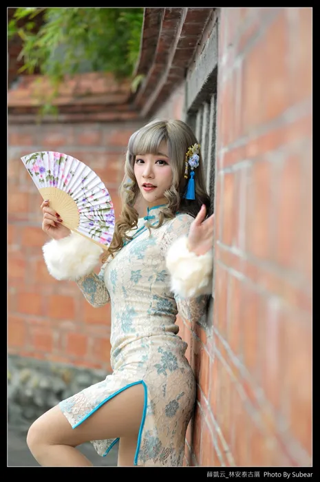 [Mzsock] NO.069 Xue Kaiyun, Lin Antai’s ancient house, high heels and beautiful legs, outdoor shot street photography#[76P]-7