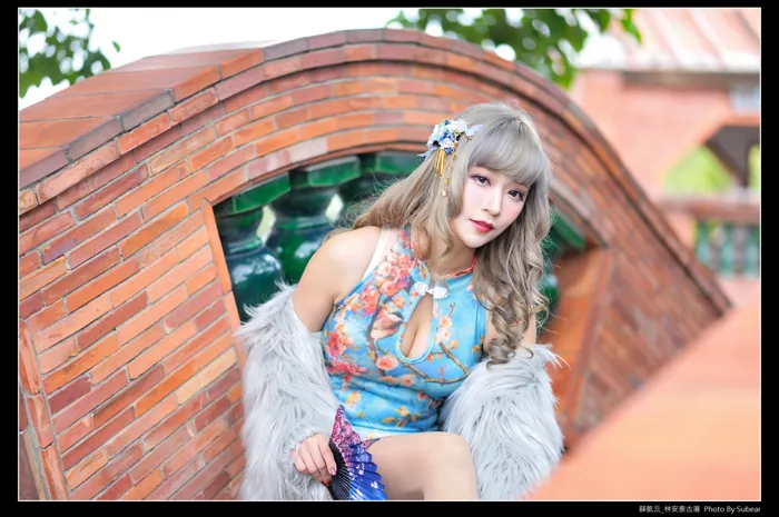 [Mzsock] NO.069 Xue Kaiyun, Lin Antai’s ancient house, high heels and beautiful legs, outdoor shot street photography#[76P]-4