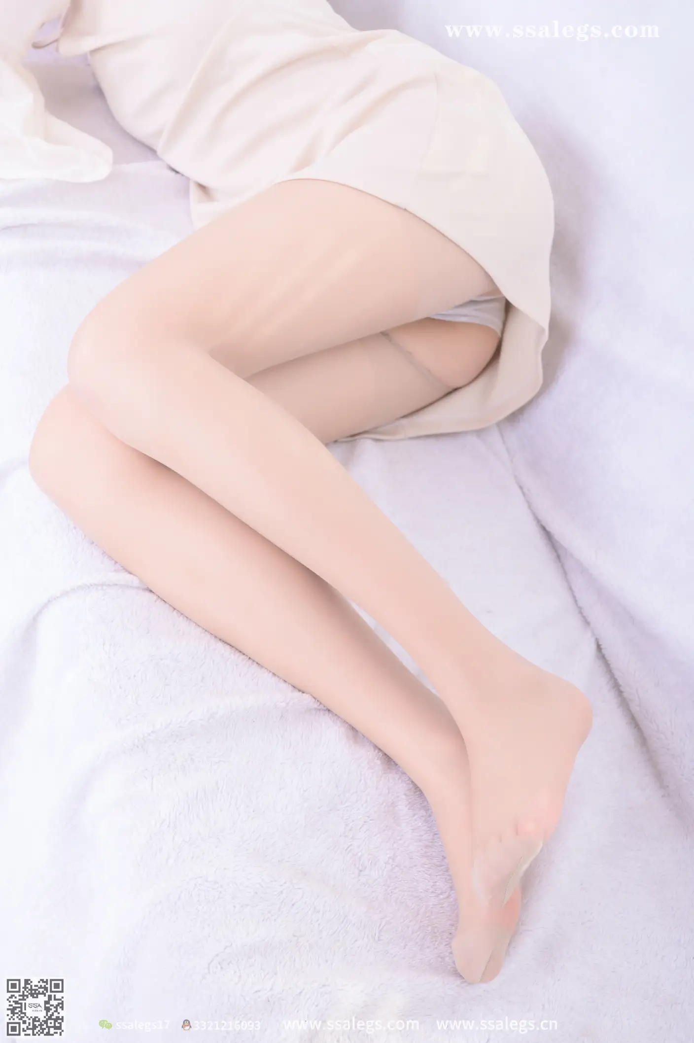[Mzsock] NO.446 Susu simply wears crotchless stockings (Part 2) silk club#[124P]-10