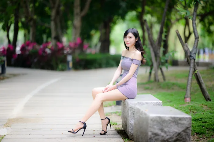 [Mzsock] NO.045 Bao Stockings and High Heels Beautiful Legs Outdoor Shot street photography#[79P]-6