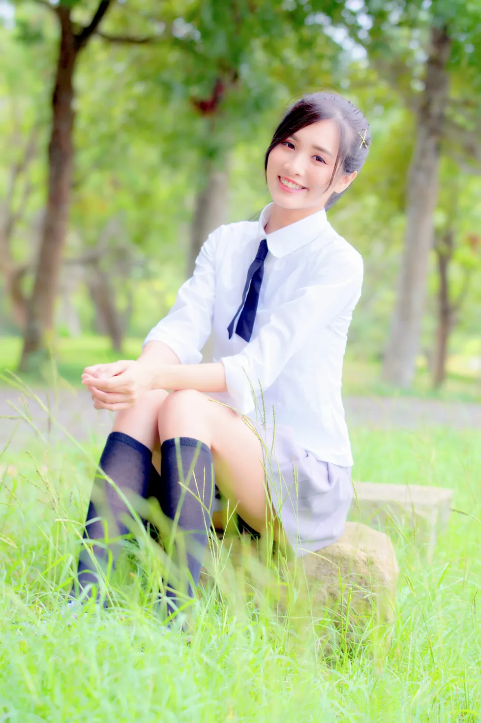 [Mzsock] NO.143 Zhang Jun short skirt black stockings high heels beautiful legs street photography#[23P]-6