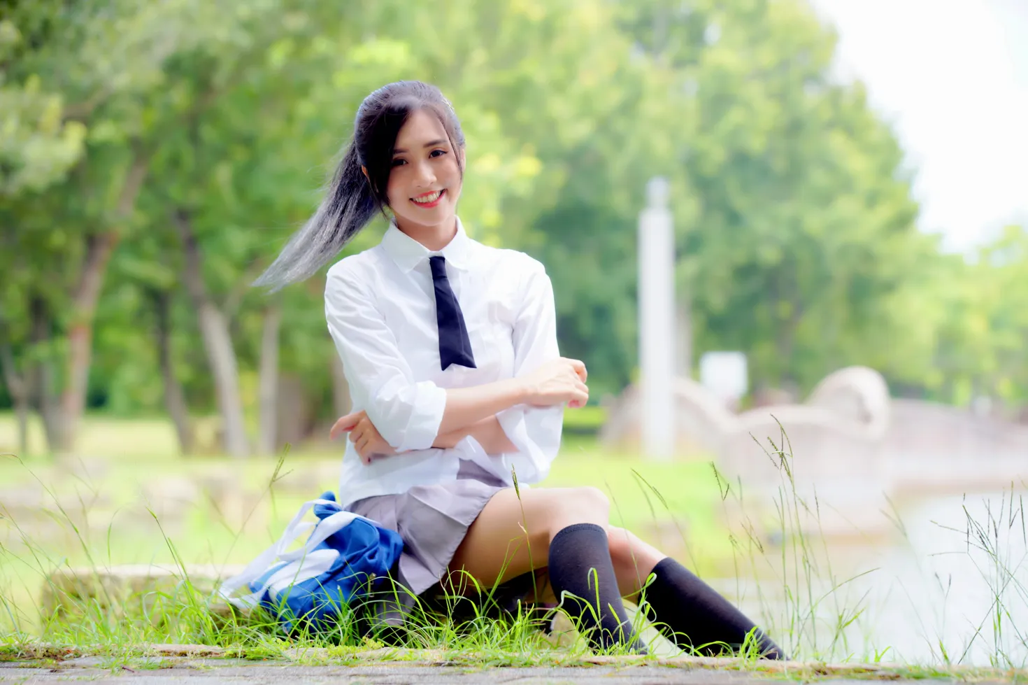 [Mzsock] NO.143 Zhang Jun short skirt black stockings high heels beautiful legs street photography#[23P]-7