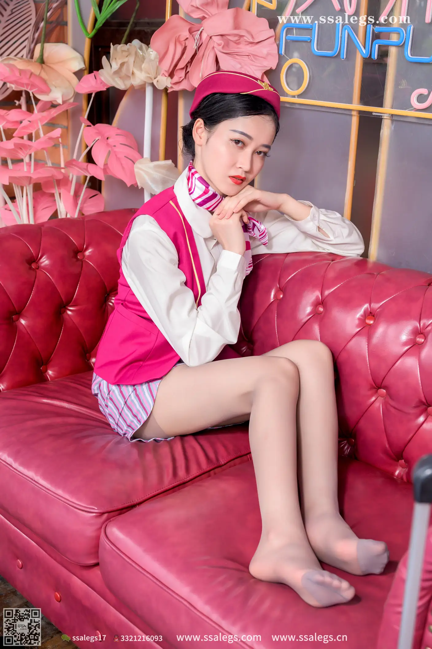 [Mzsock] NO.436 Her long dream of being a stewardess (Part 2) silk club#[127P]-8