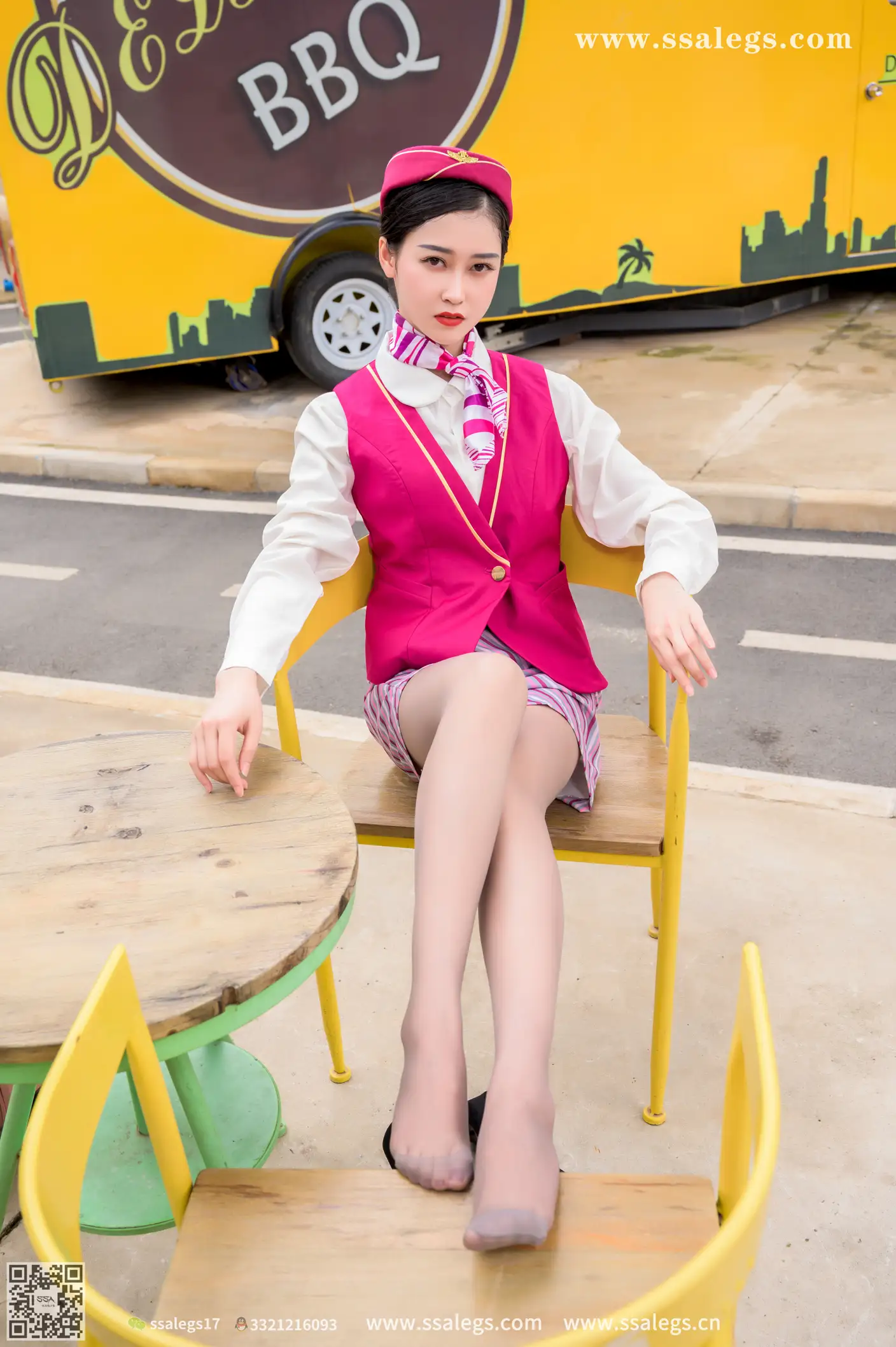 [Mzsock] NO.436 Her long dream of being a stewardess (Part 2) silk club#[127P]-1
