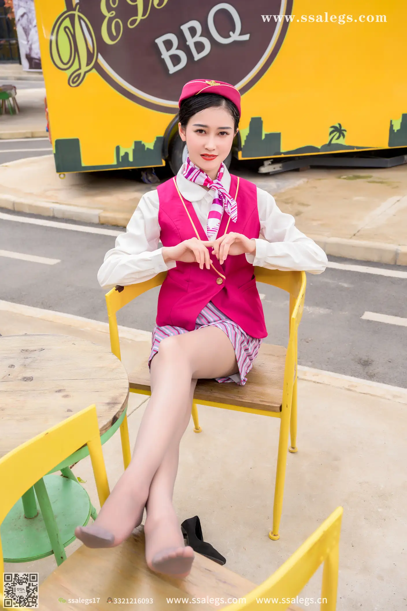 [Mzsock] NO.436 Her long dream of being a stewardess (Part 2) silk club#[127P]-1