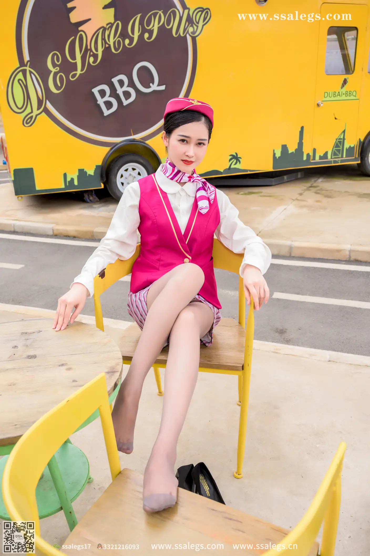[Mzsock] NO.436 Her long dream of being a stewardess (Part 2) silk club#[127P]-4