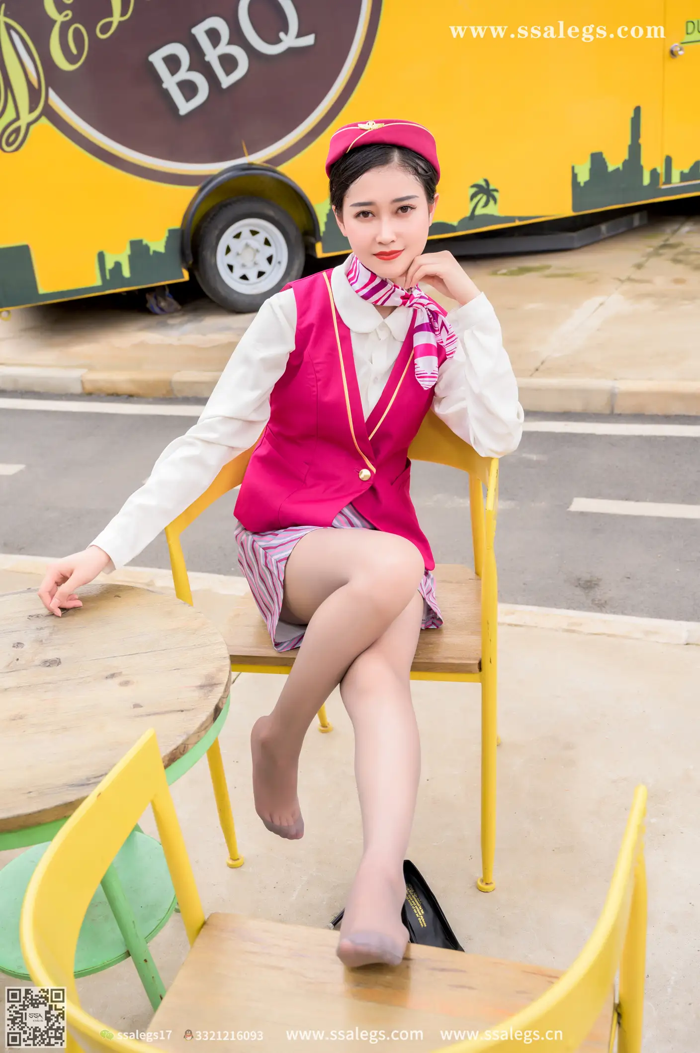 [Mzsock] NO.436 Her long dream of being a stewardess (Part 2) silk club#[127P]-6