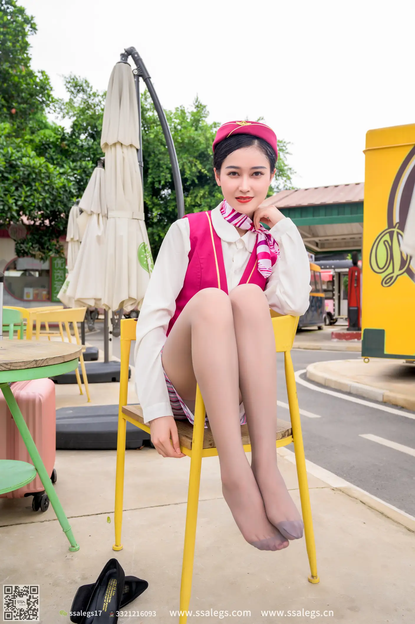 [Mzsock] NO.436 Her long dream of being a stewardess (Part 2) silk club#[127P]-1