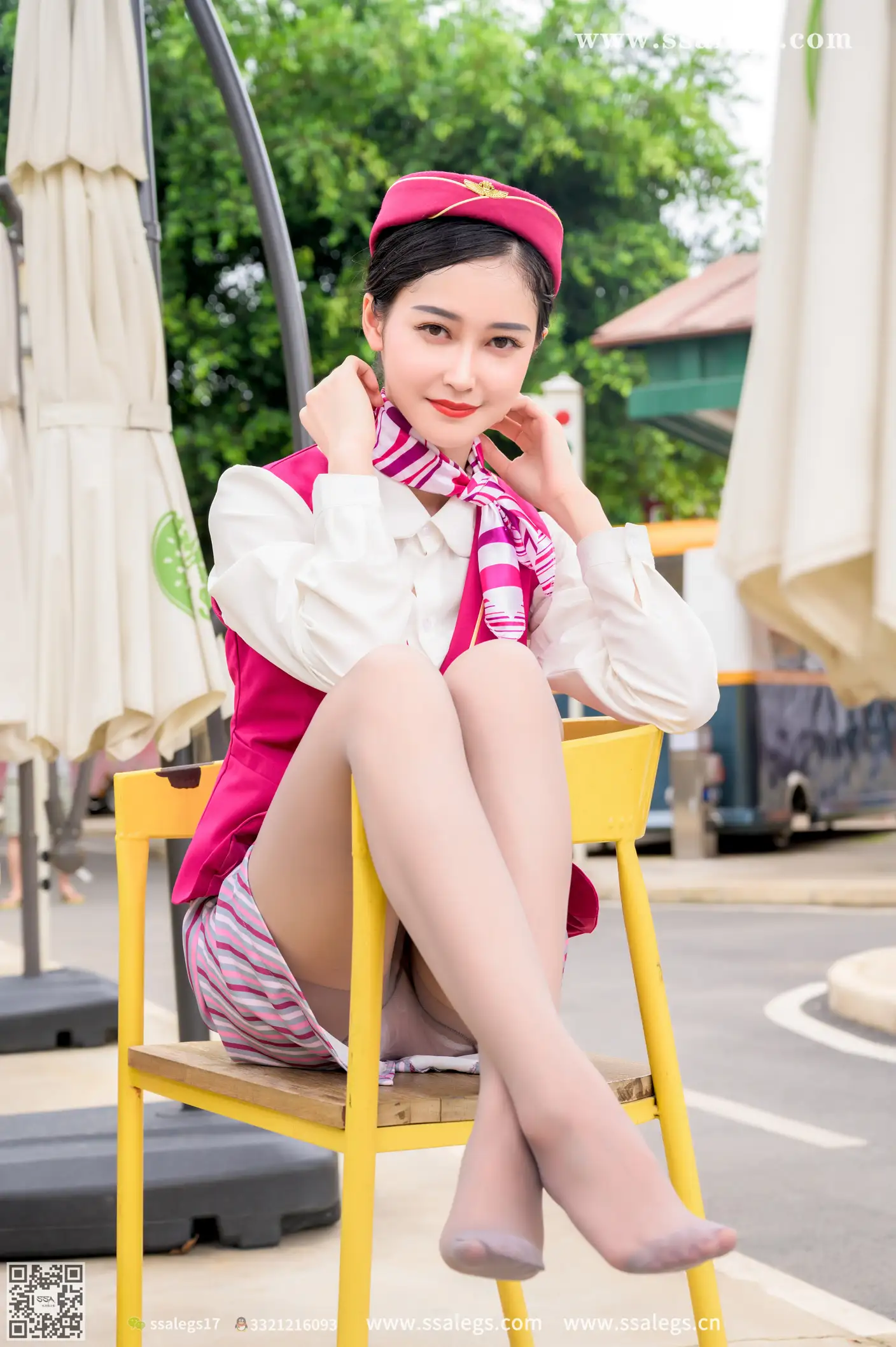[Mzsock] NO.436 Her long dream of being a stewardess (Part 2) silk club#[127P]-5