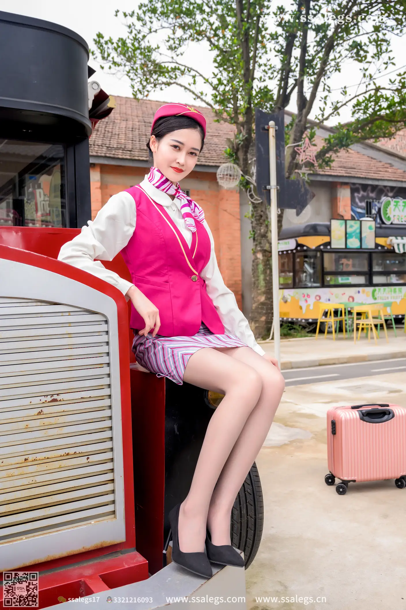 [Mzsock] NO.436 Her long dream of being a stewardess (Part 2) silk club#[127P]-8