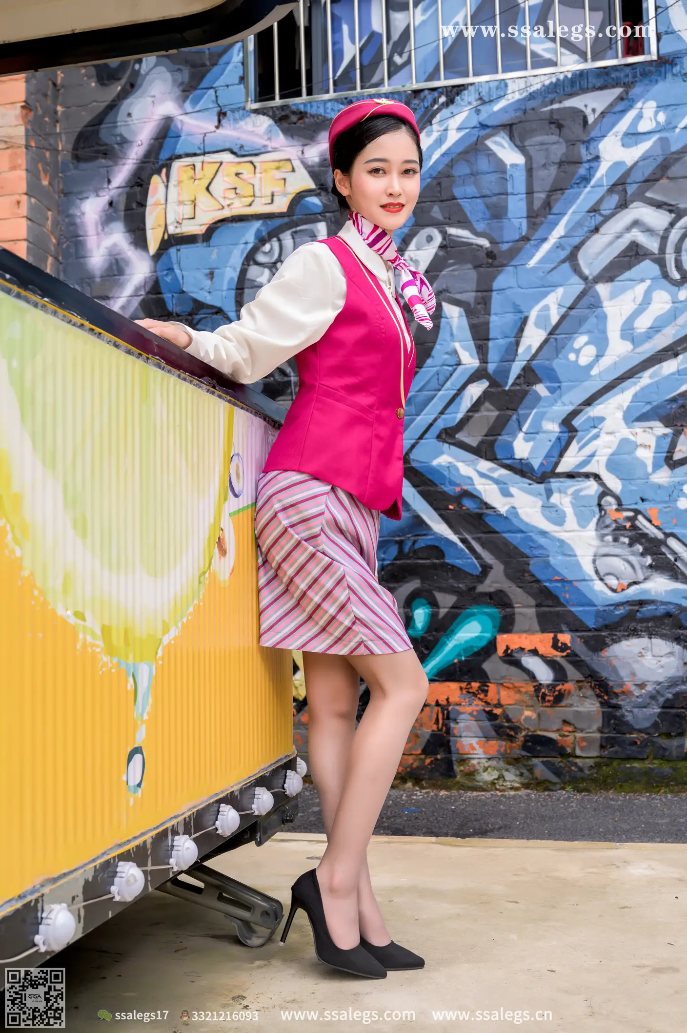 [Mzsock] NO.436 Her long dream of being a stewardess (Part 2) silk club#[127P]-3