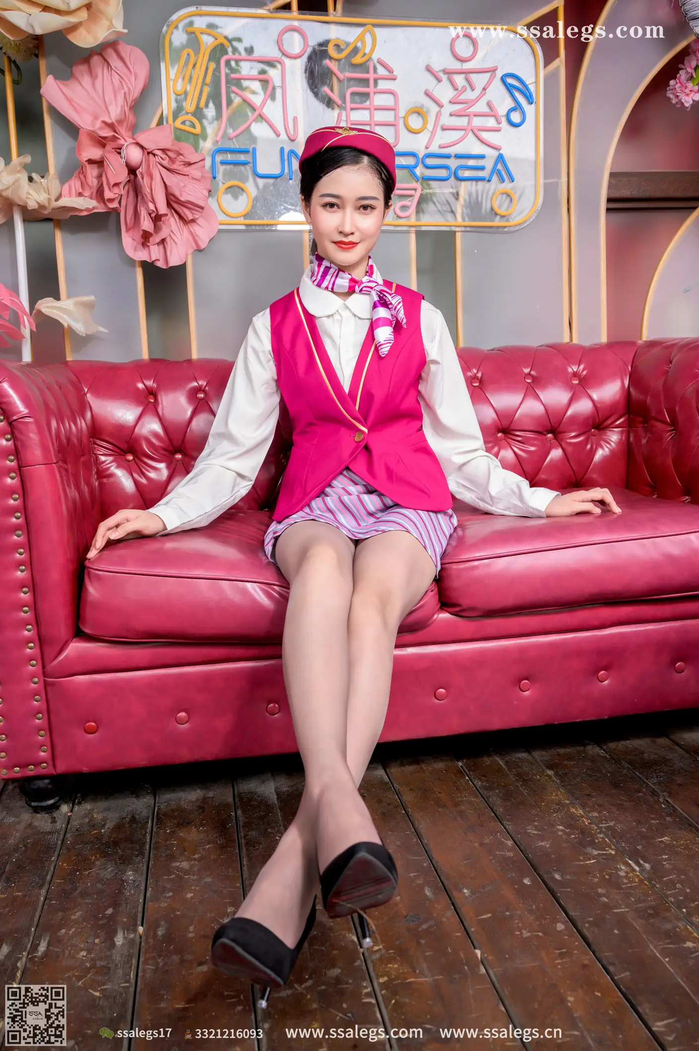 [Mzsock] NO.436 Her long dream of being a stewardess (Part 2) silk club#[127P]-1