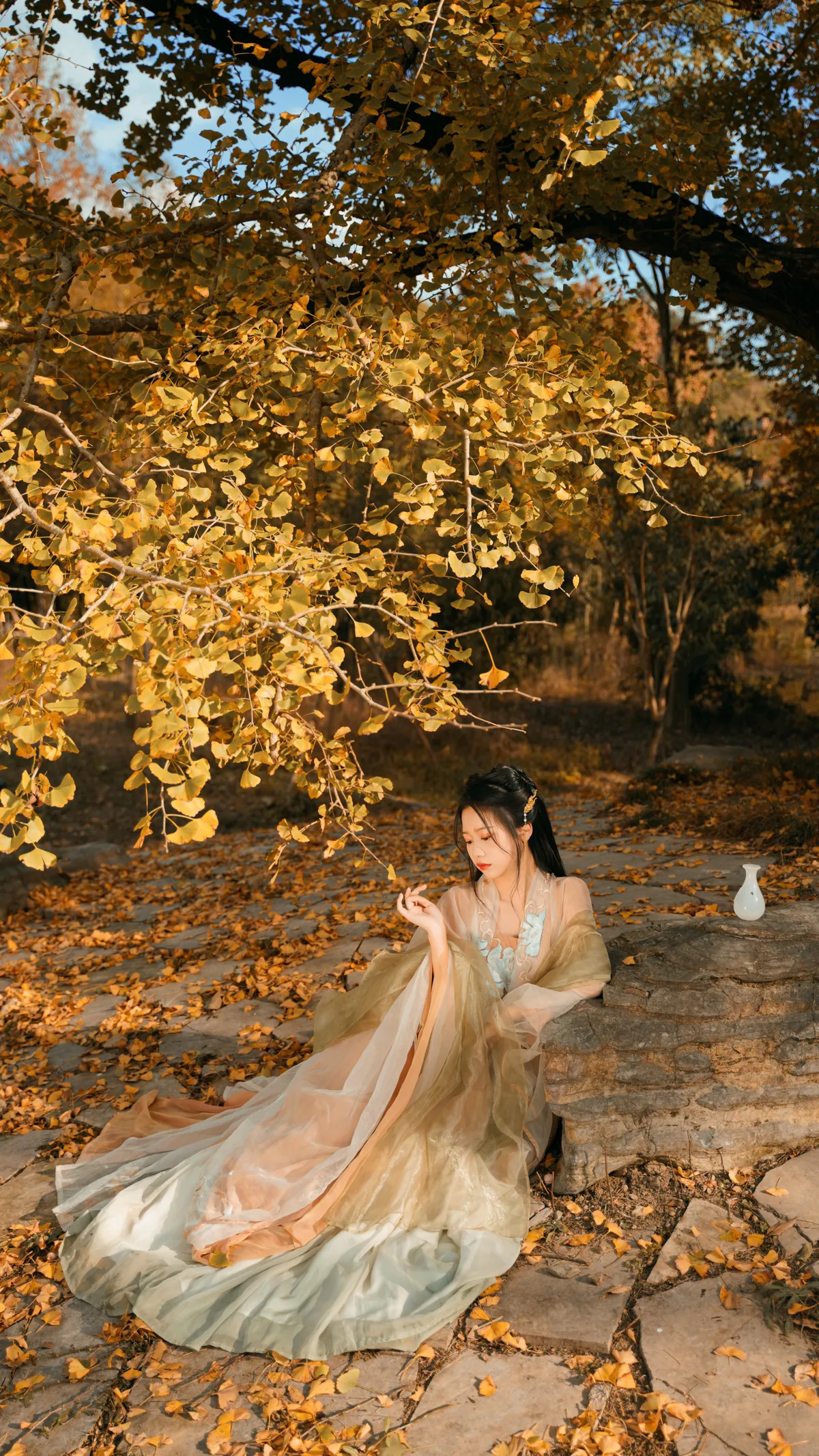 [YITUYU] 2022.12.12 Vol.2664 – Under the Ginkgo Tree Wangwang Xiaoxiaoshu#[39P]-2