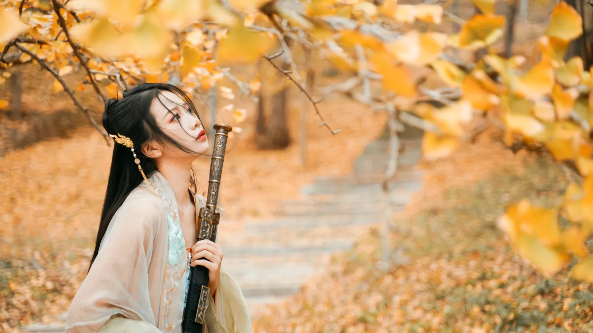 [YITUYU] 2022.12.12 Vol.2664 – Under the Ginkgo Tree Wangwang Xiaoxiaoshu#[39P]-9