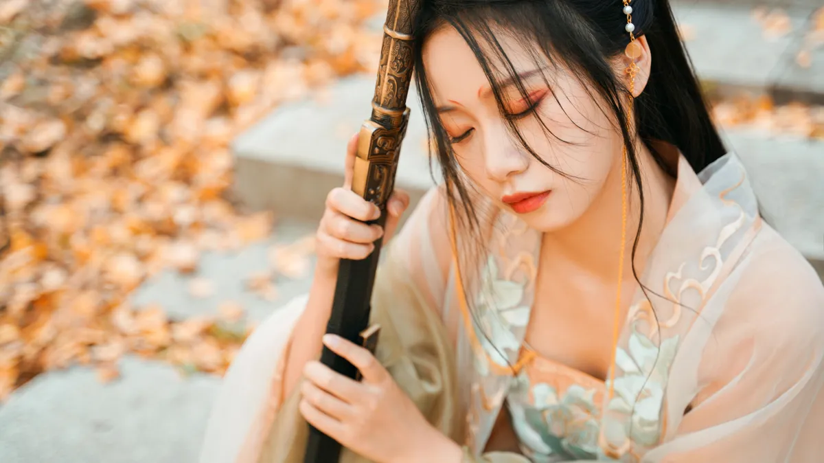 [YITUYU] 2022.12.12 Vol.2664 – Under the Ginkgo Tree Wangwang Xiaoxiaoshu#[39P]-1