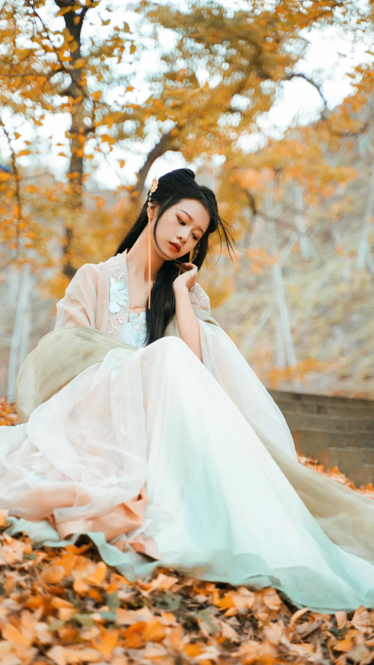[YITUYU] 2022.12.12 Vol.2664 – Under the Ginkgo Tree Wangwang Xiaoxiaoshu#[39P]-3