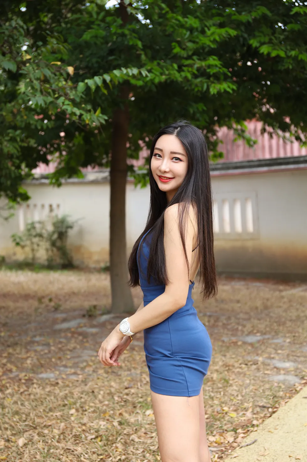 [Mzsock] NO.165 Wu Caijie’s suspender dress and short skirt with high legs and beautiful legs street photography#[50P]-2
