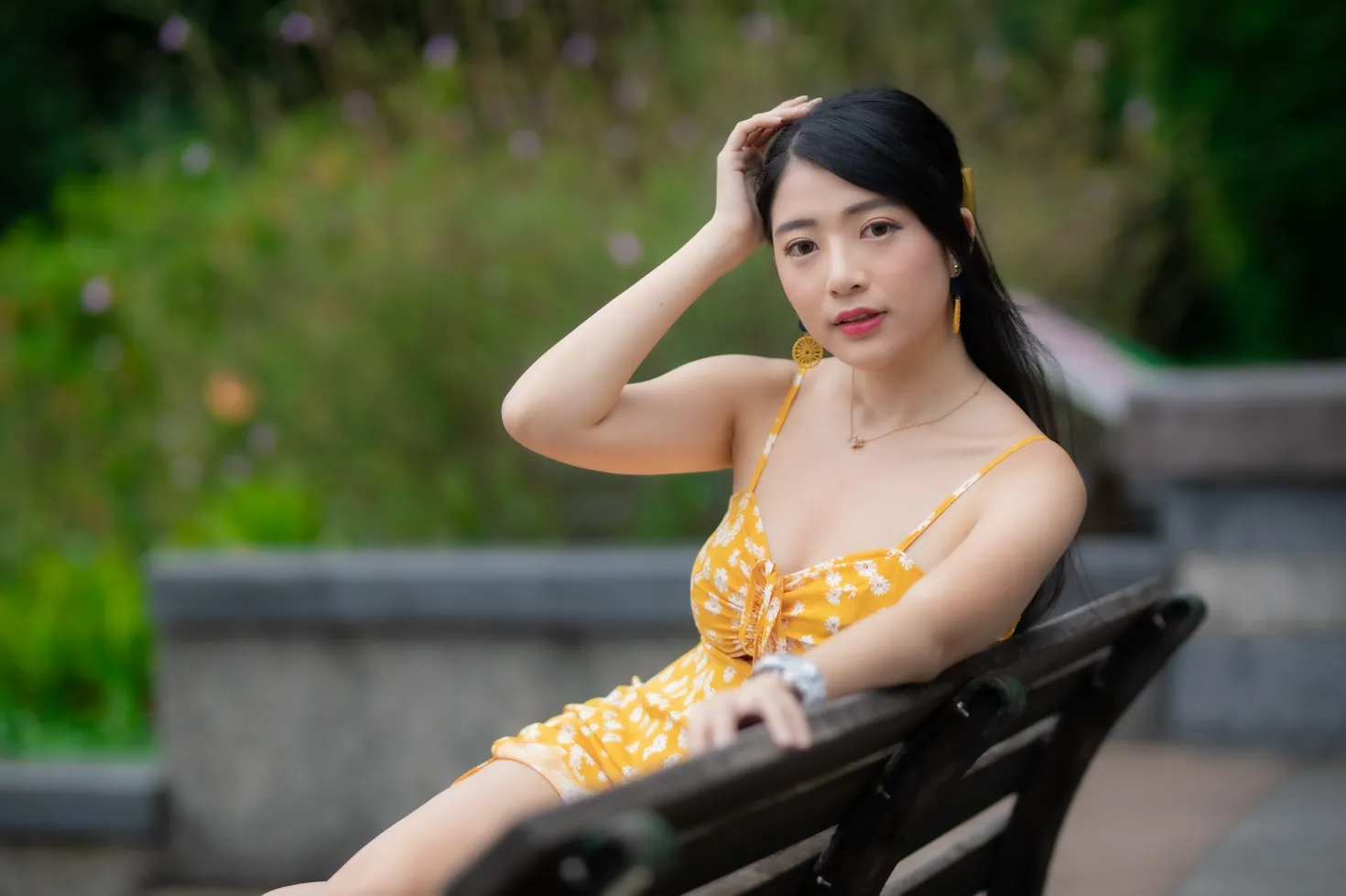 [Mzsock] NO.170 Xiangqin suspender dress with high heels and beautiful legs street photography#[48P]-1