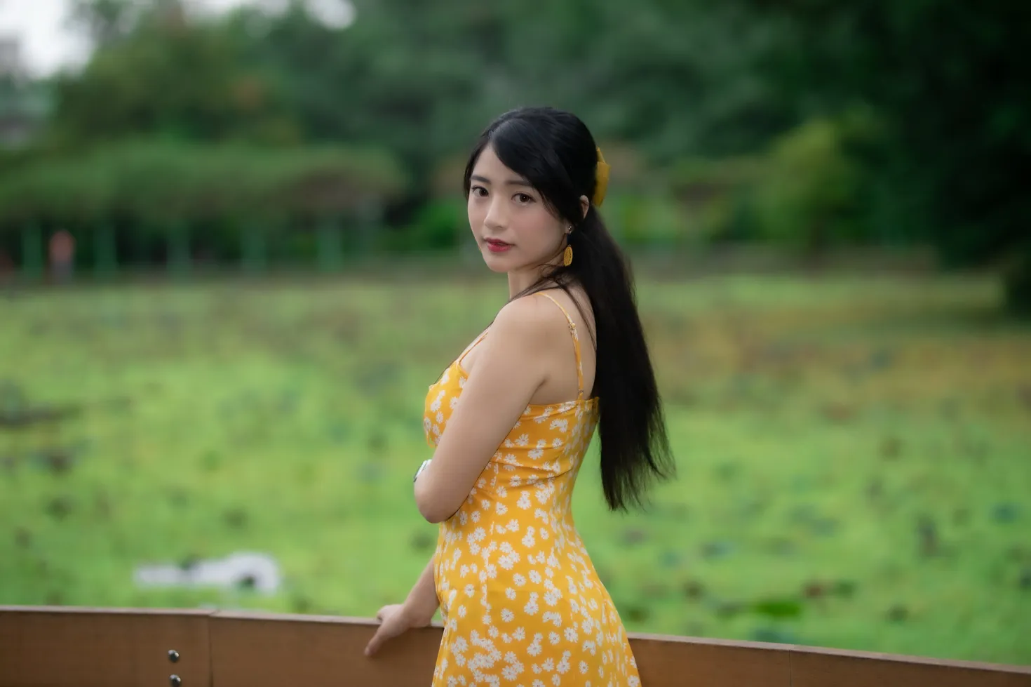 [Mzsock] NO.170 Xiangqin suspender dress with high heels and beautiful legs street photography#[48P]-3