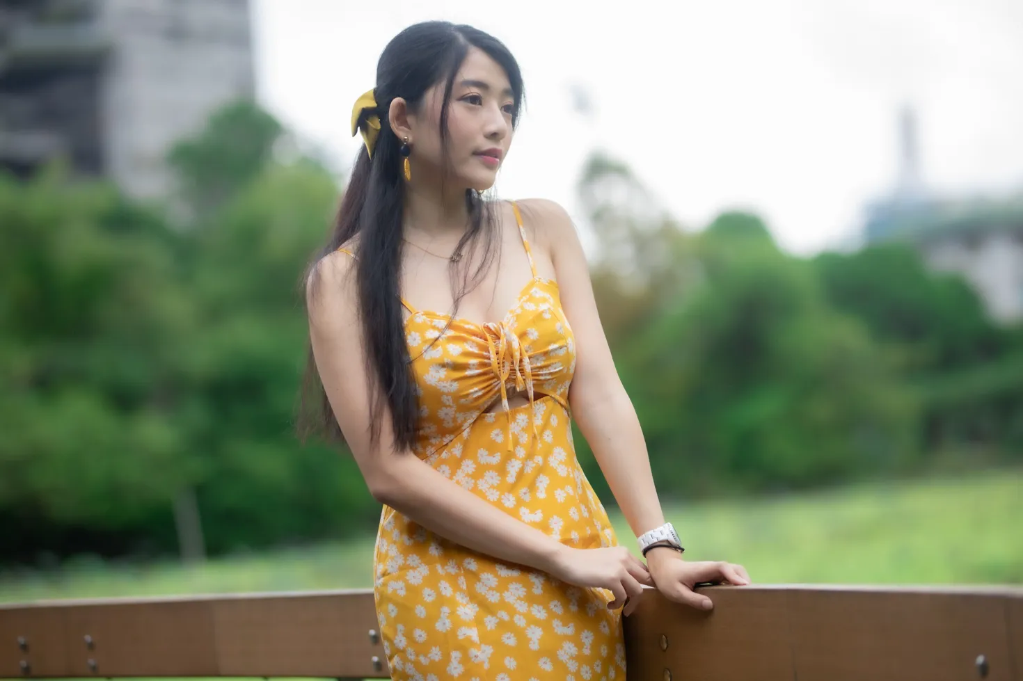 [Mzsock] NO.170 Xiangqin suspender dress with high heels and beautiful legs street photography#[48P]-5