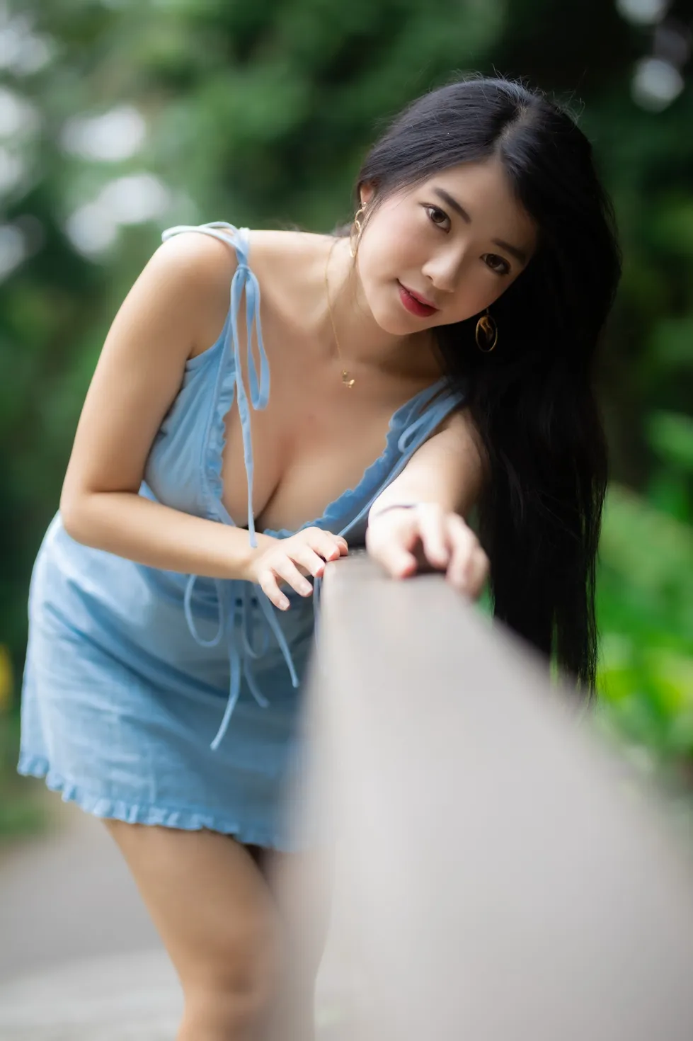 [Mzsock] NO.170 Xiangqin suspender dress with high heels and beautiful legs street photography#[48P]-6