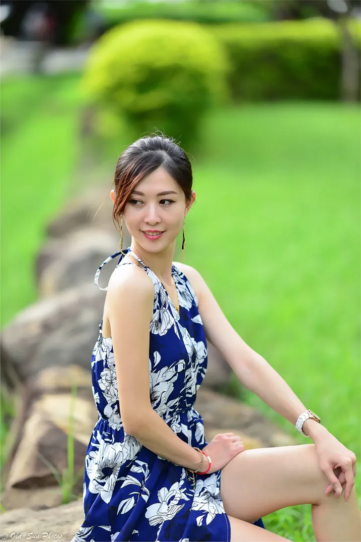 [Mzsock] NO.196 Zhao Tingting dress with cool and high legs street photography#[105P]-1