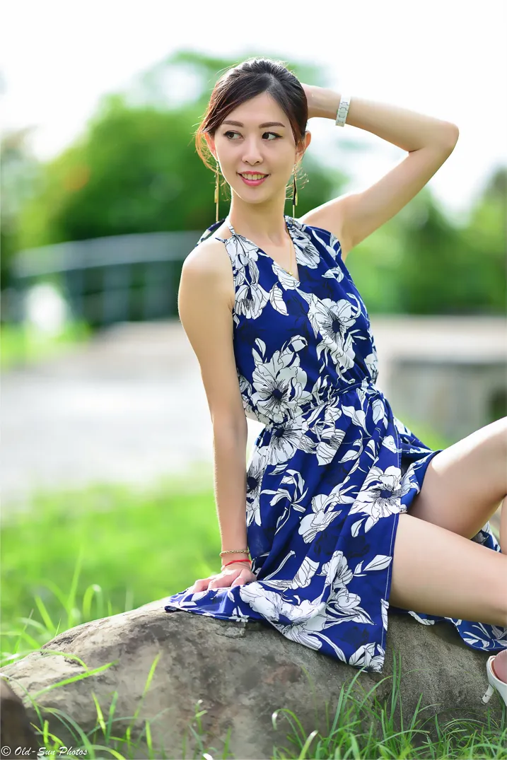[Mzsock] NO.196 Zhao Tingting dress with cool and high legs street photography#[105P]-7