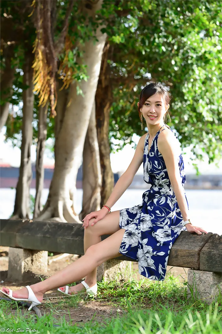 [Mzsock] NO.196 Zhao Tingting dress with cool and high legs street photography#[105P]-6
