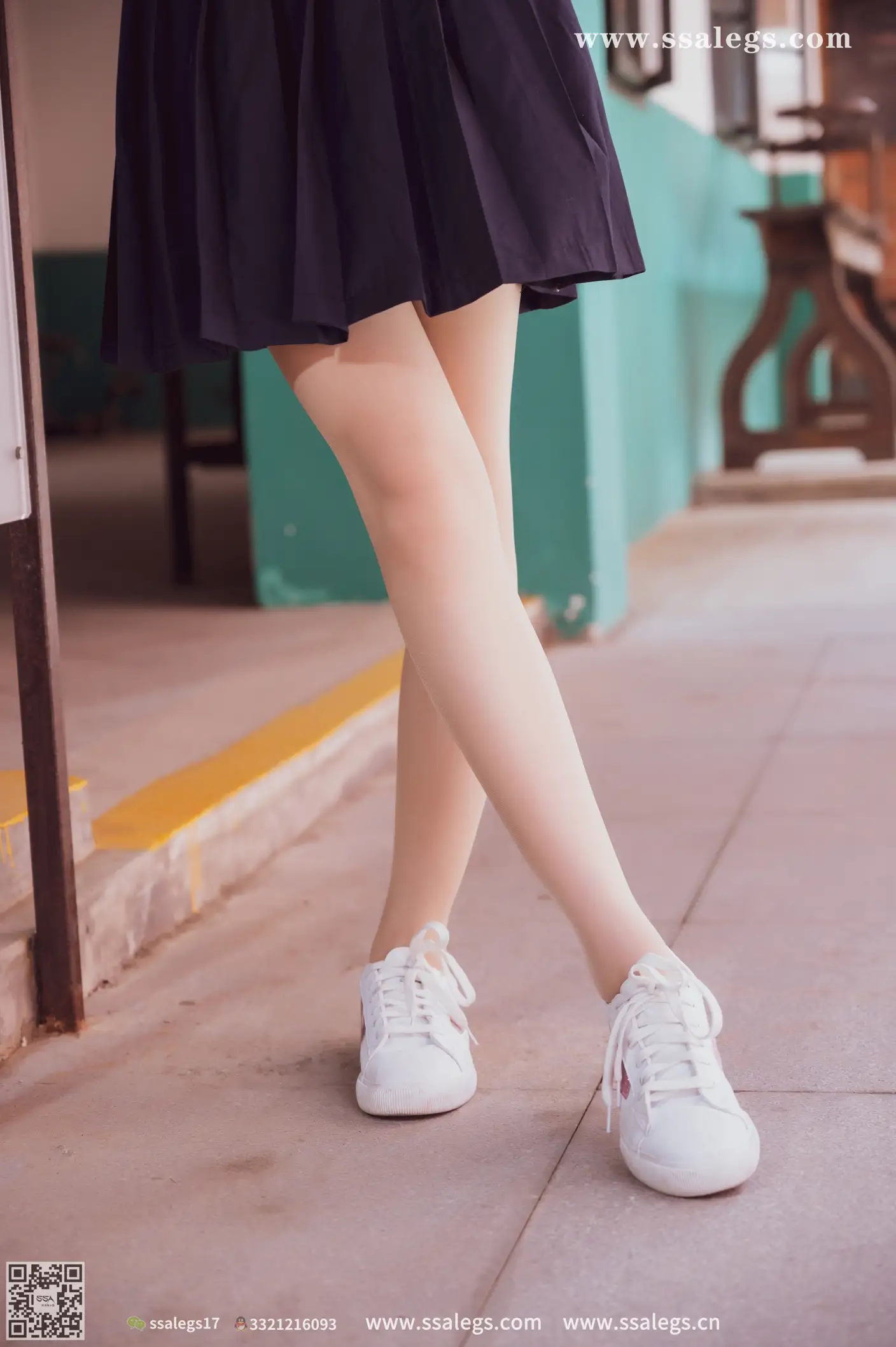 [Mzsock] NO.422 Manman white jk uniform flesh photo (Part 2) silk club#[124P]-9