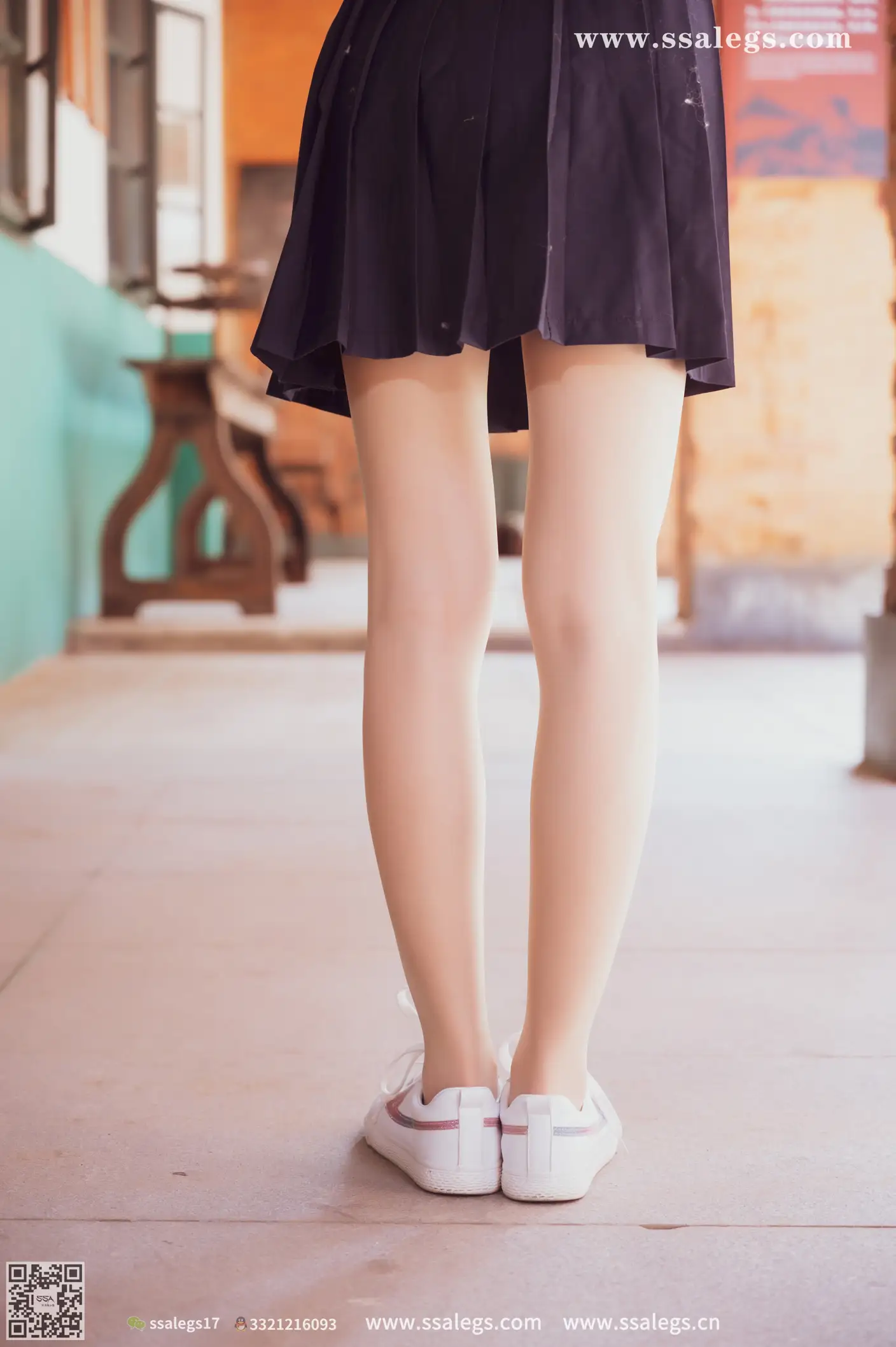 [Mzsock] NO.422 Manman white jk uniform flesh photo (Part 2) silk club#[124P]-6