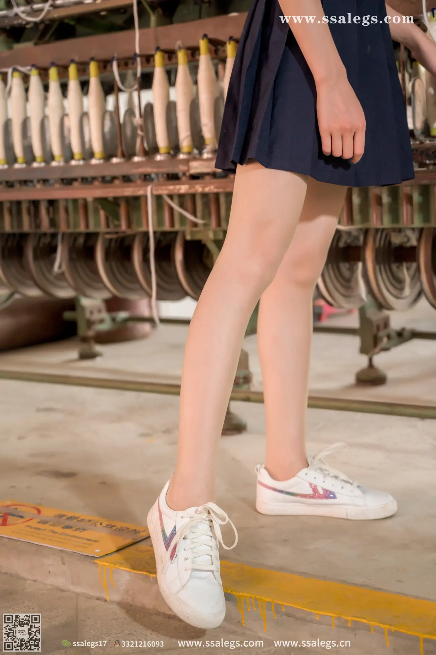 [Mzsock] NO.422 Manman white jk uniform flesh photo (Part 2) silk club#[124P]-3