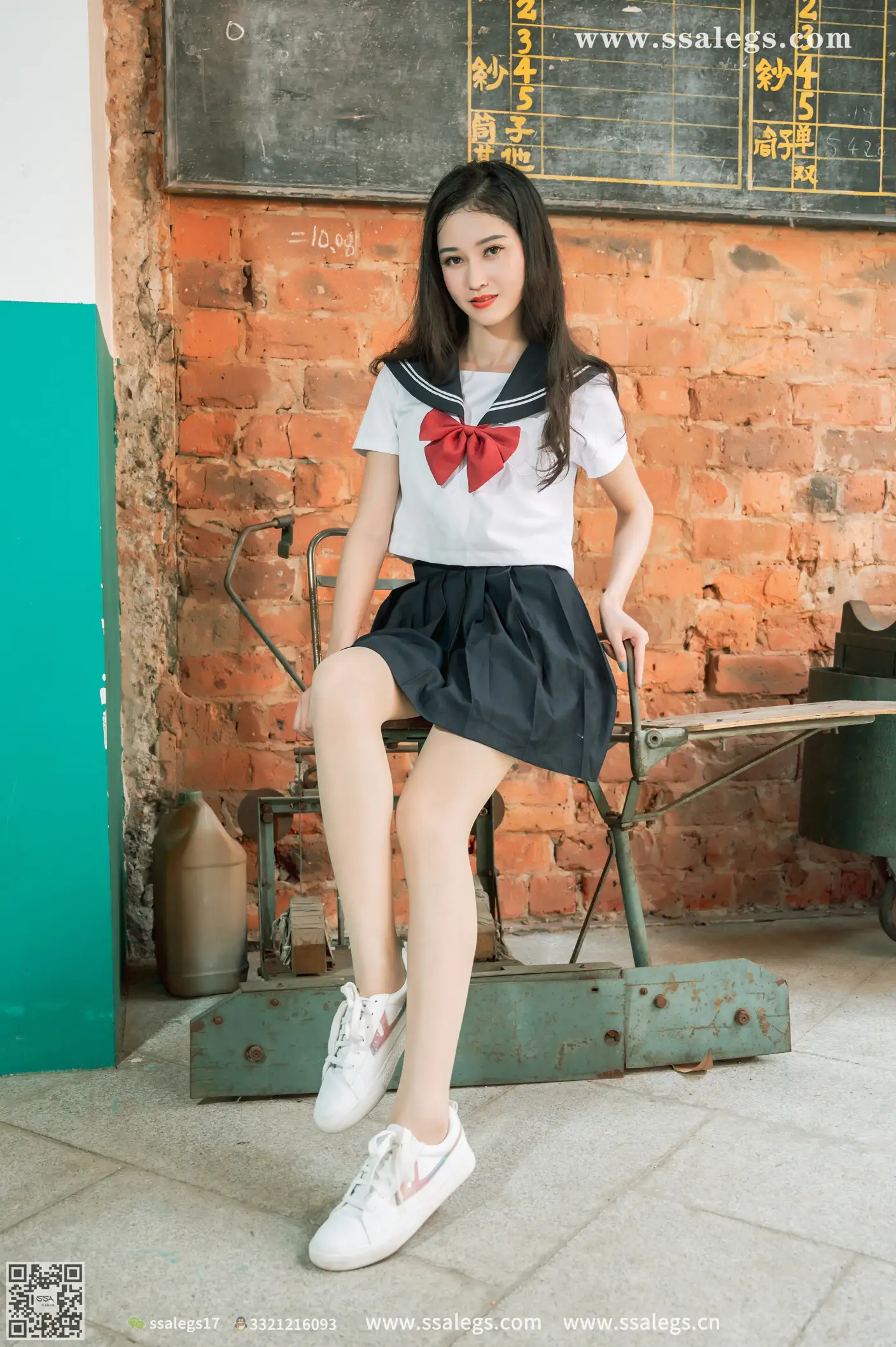 [Mzsock] NO.422 Manman white jk uniform flesh photo (Part 2) silk club#[124P]-8
