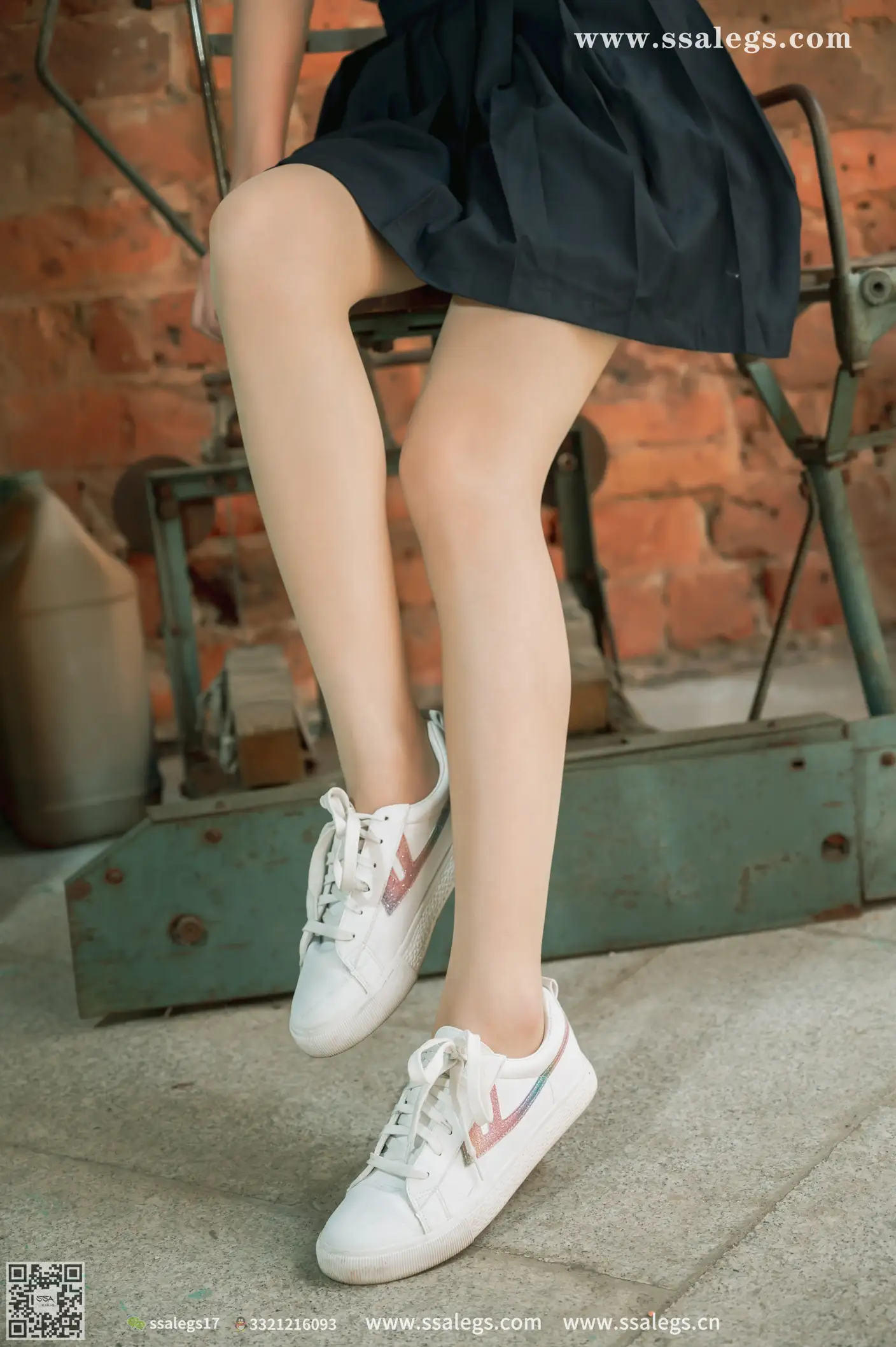 [Mzsock] NO.422 Manman white jk uniform flesh photo (Part 2) silk club#[124P]-9