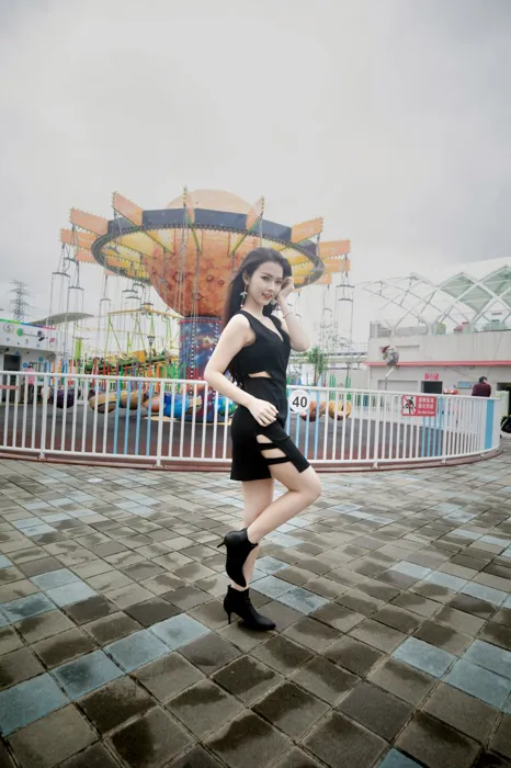 [Mzsock] NO.062 Yang Miling’s hip-covering skirt is more sexy street photography#[100P]-6