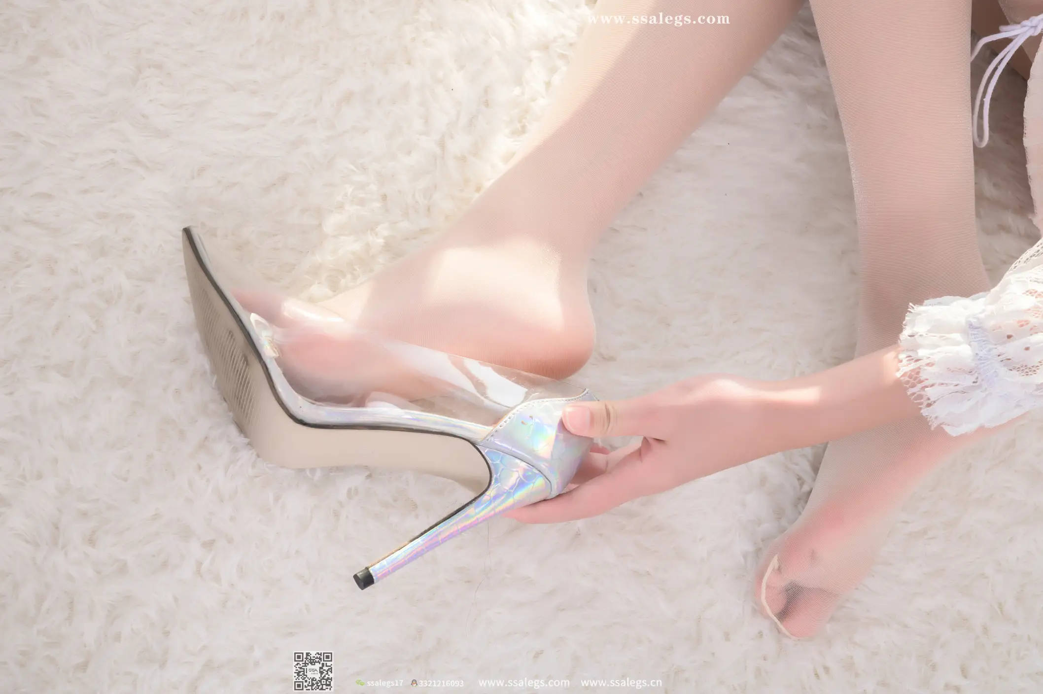 [Mzsock] NO.401 Susu’s shredded pork with sparkling open side by the sunny window (Part 1) silk club#[122P]-8
