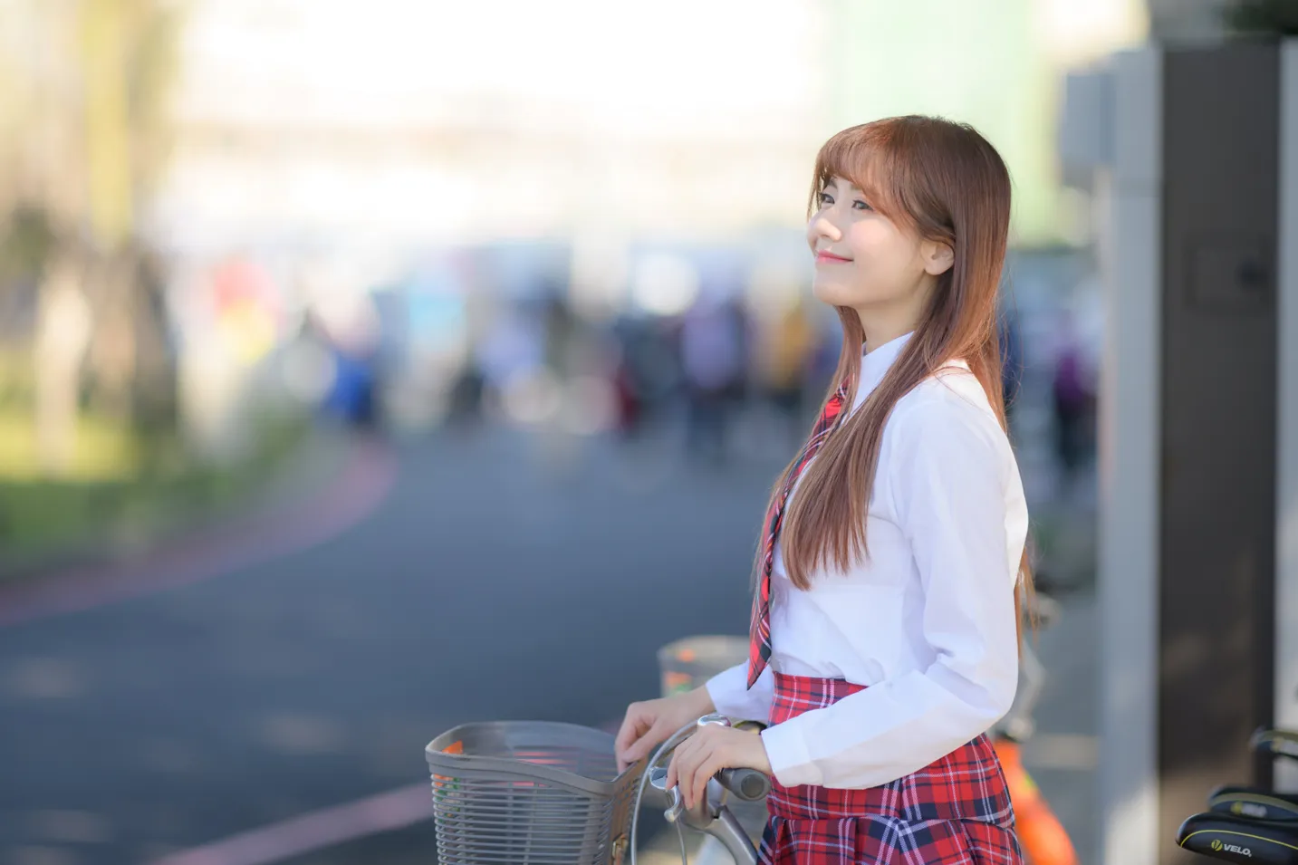 [Mzsock] NO.233 Student uniform high heels street photography#[105P]-6
