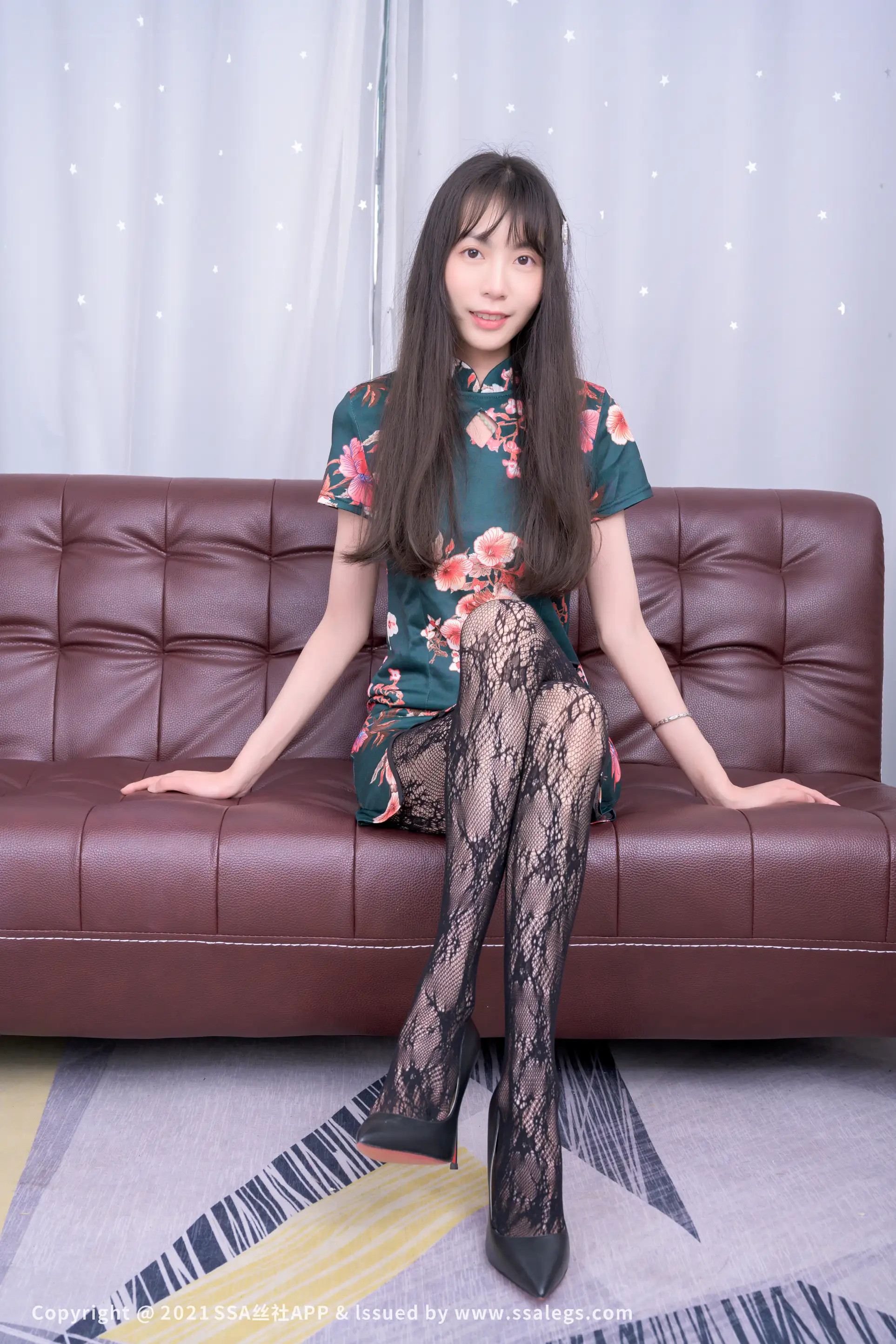 [Mzsock] NO.744 Model's black fishnet stockings (Part 1) silk club#[126P]-10