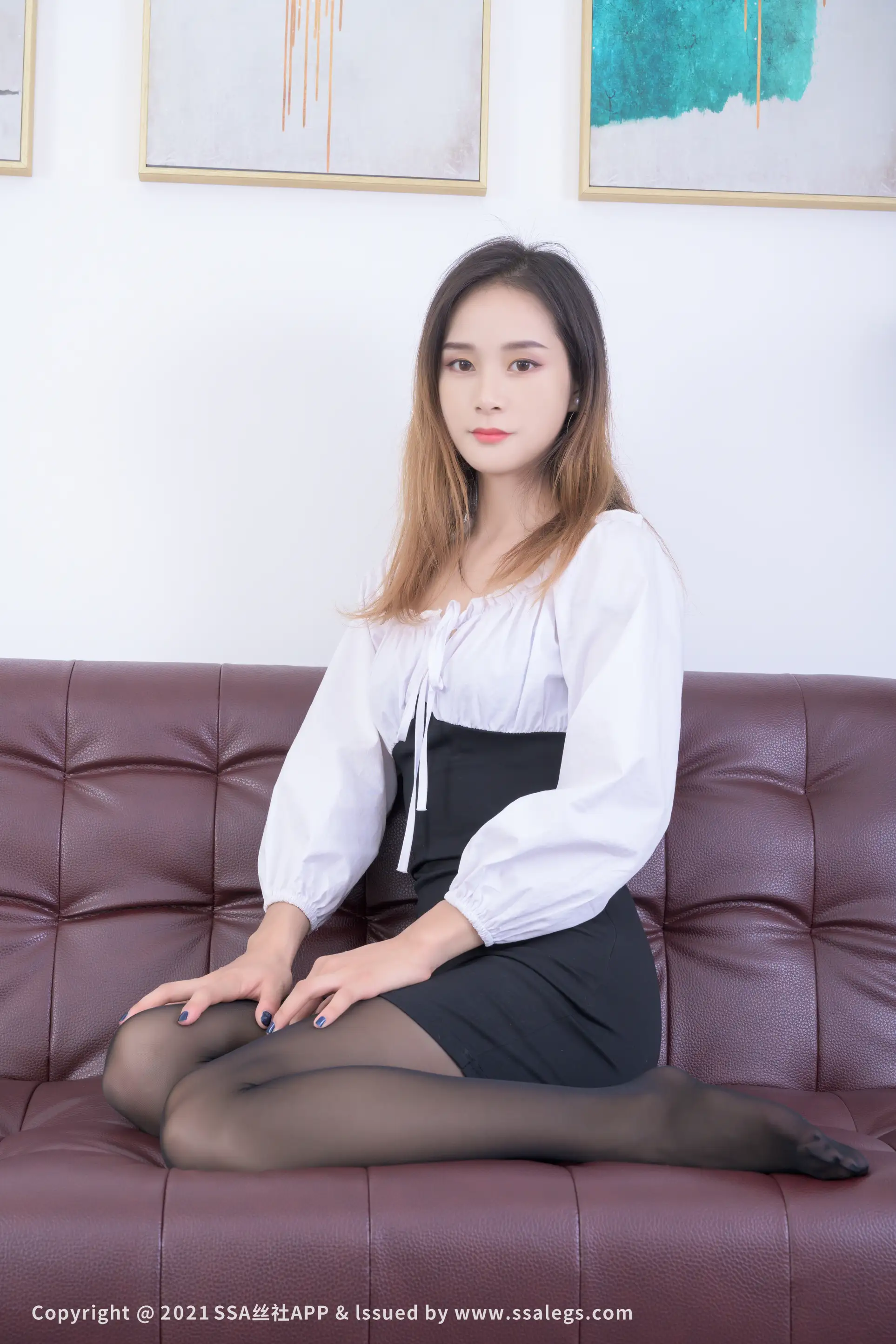 [Mzsock] NO.687 Model Amateur Beauty in Black Stockings (Part 2) silk club#[120P]-4