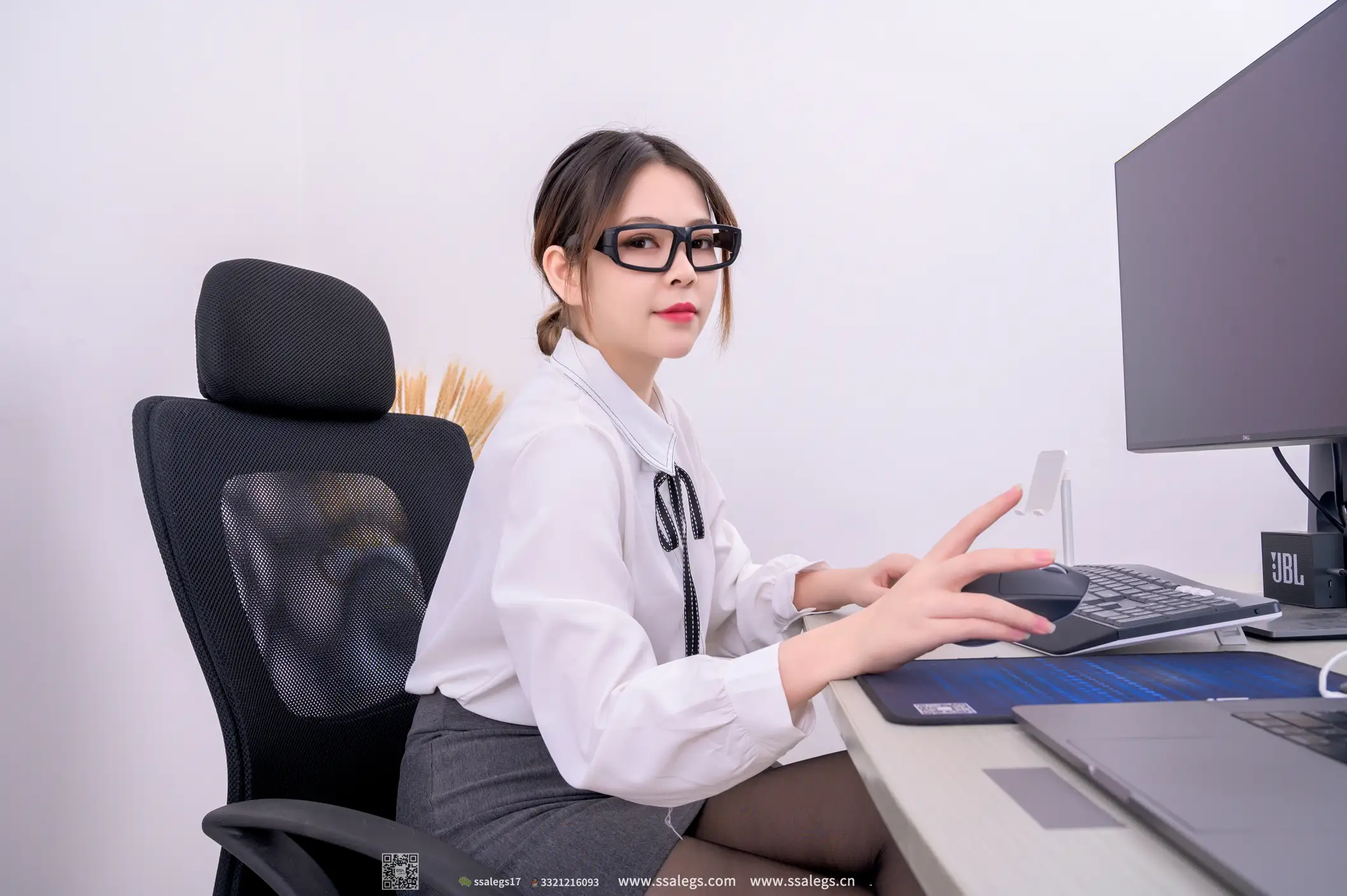 [Mzsock] NO.463 Chunxiao Female Colleague’s Stocking Temptation (Part 1) silk club#[126P]-4