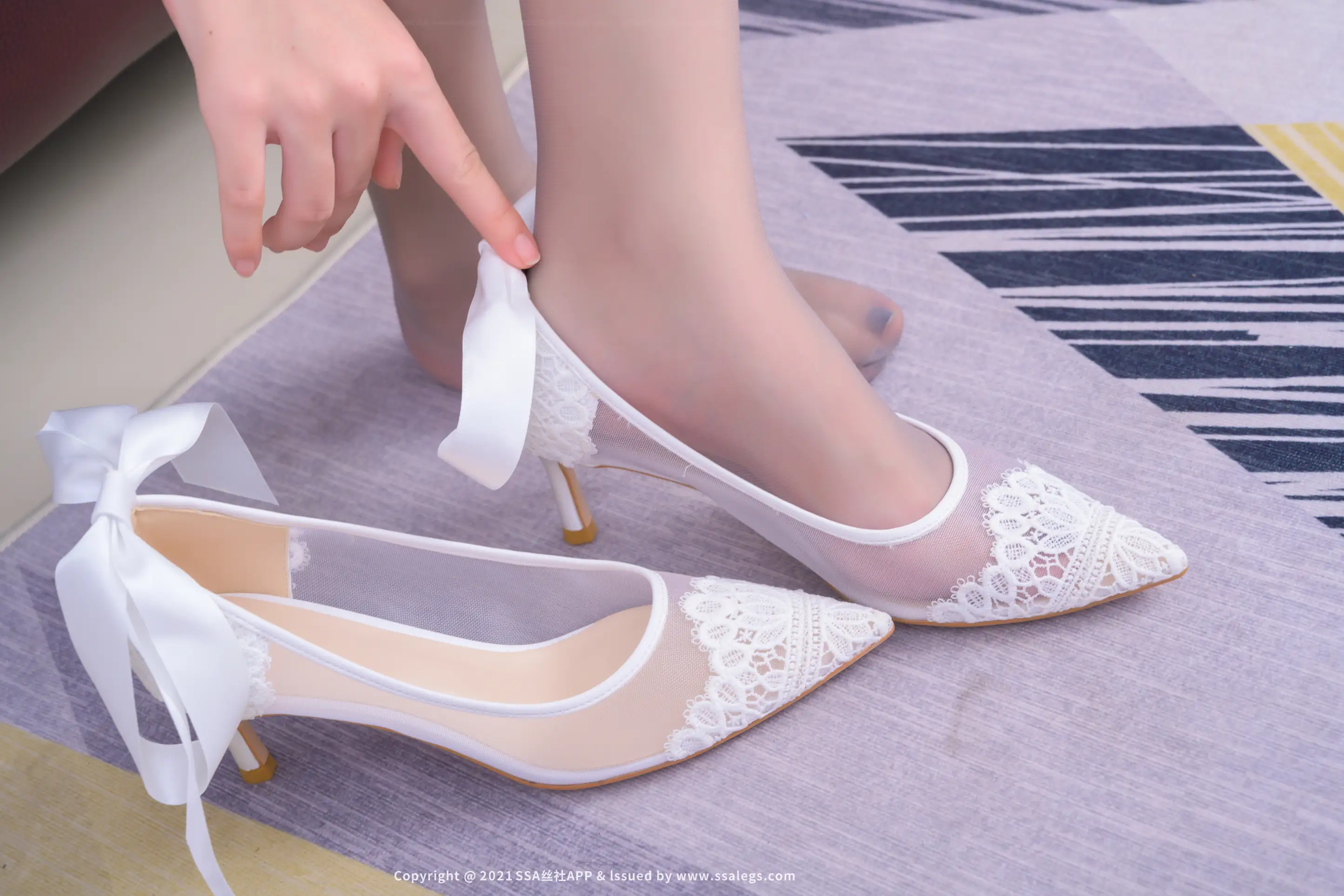 [Mzsock] NO.652 Model Muzi’s gray stockings obsession (Part 1) silk club#[129P]-3