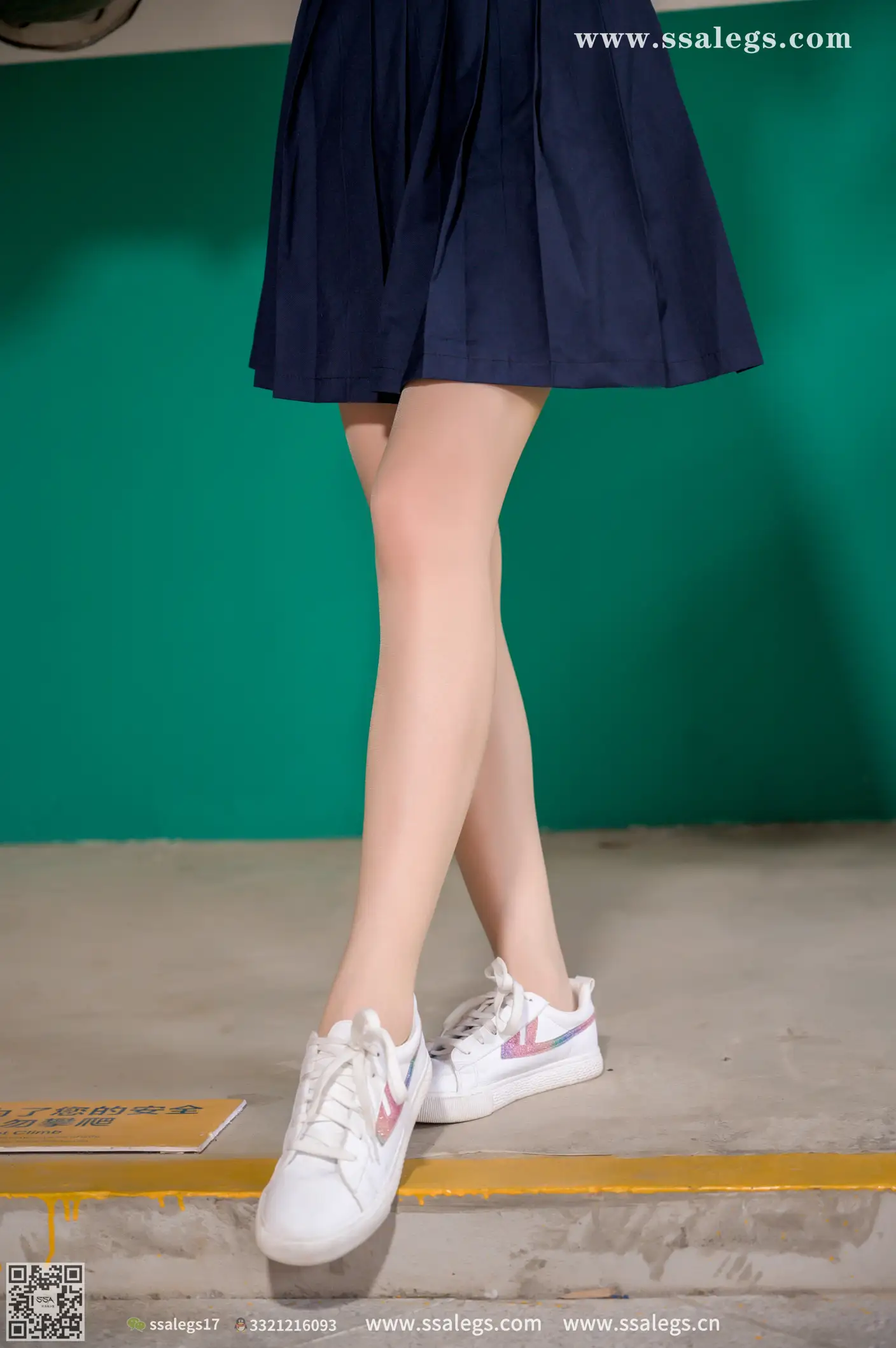 [Mzsock] NO.421 Man Man White JK Uniform Flesh Photo (Part 1) silk club#[124P]-8