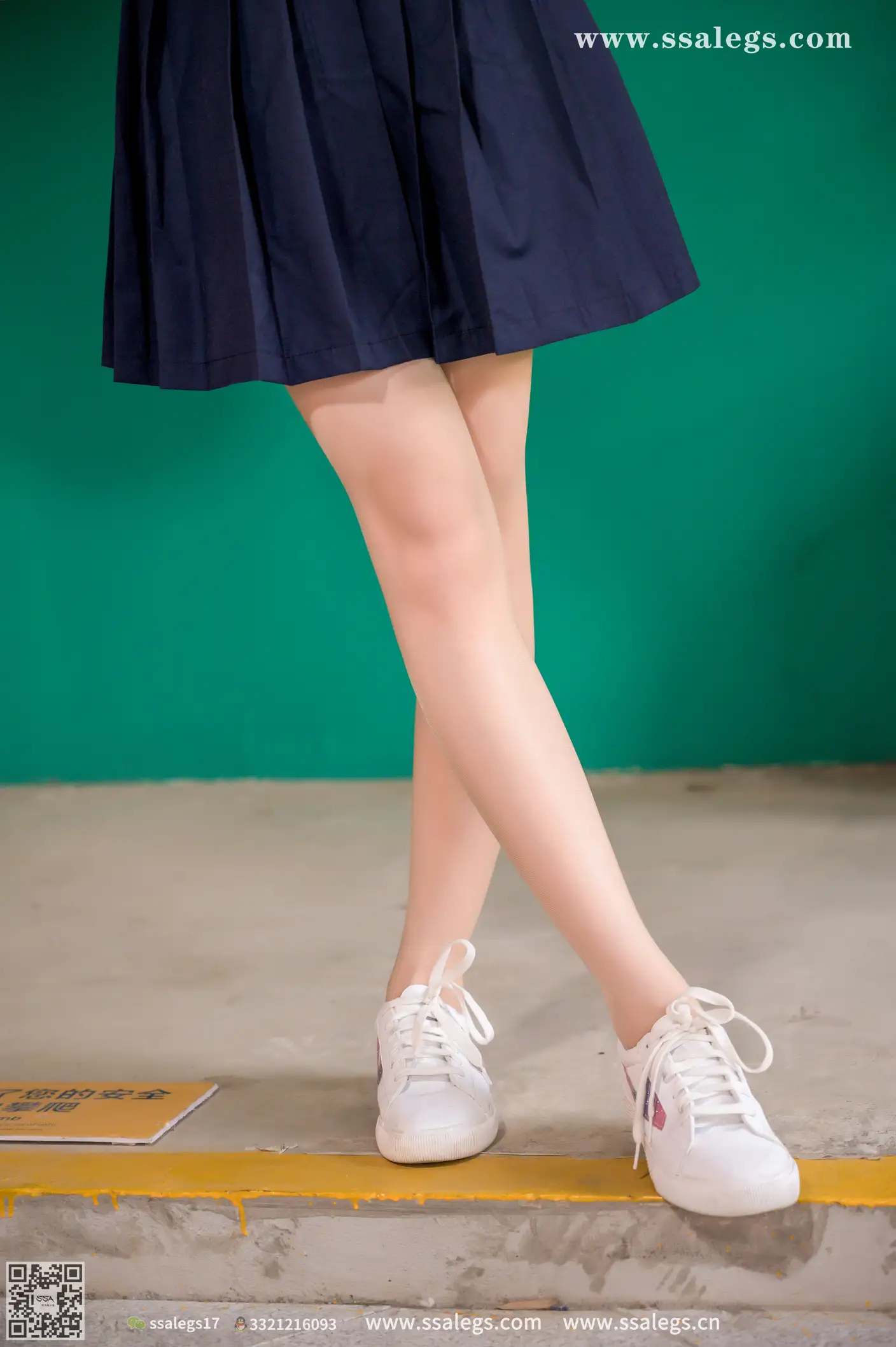 [Mzsock] NO.421 Man Man White JK Uniform Flesh Photo (Part 1) silk club#[124P]-4
