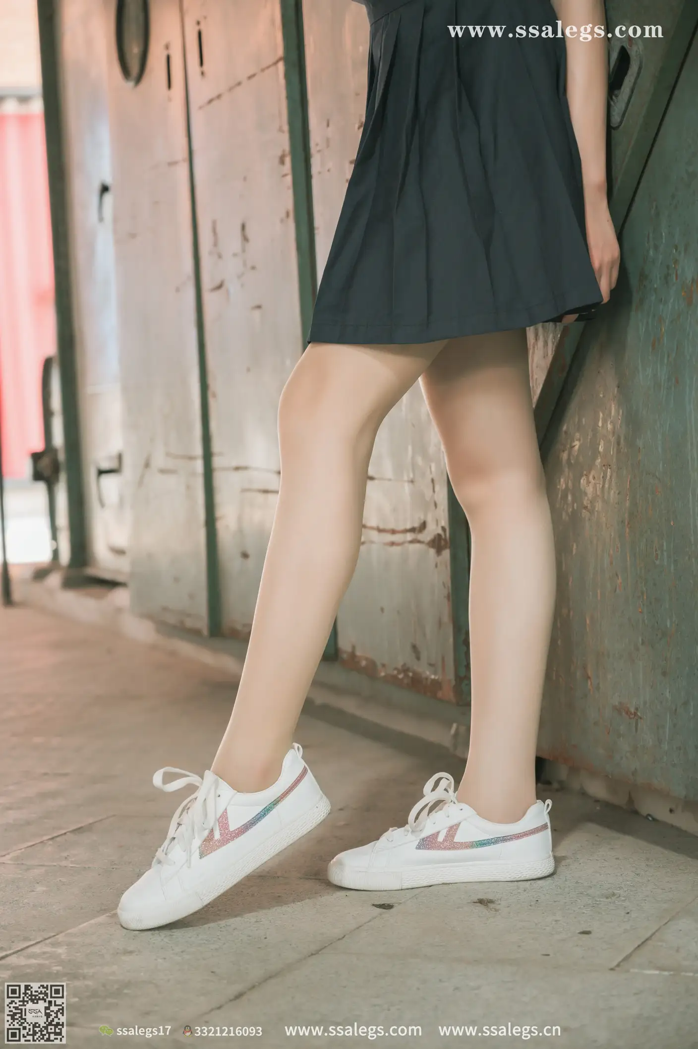 [Mzsock] NO.421 Man Man White JK Uniform Flesh Photo (Part 1) silk club#[124P]-6