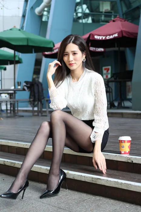 [Mzsock] NO.056 Zhang Jun OL uniform high heels beautiful legs outdoor shooting street photography#[103P]-6