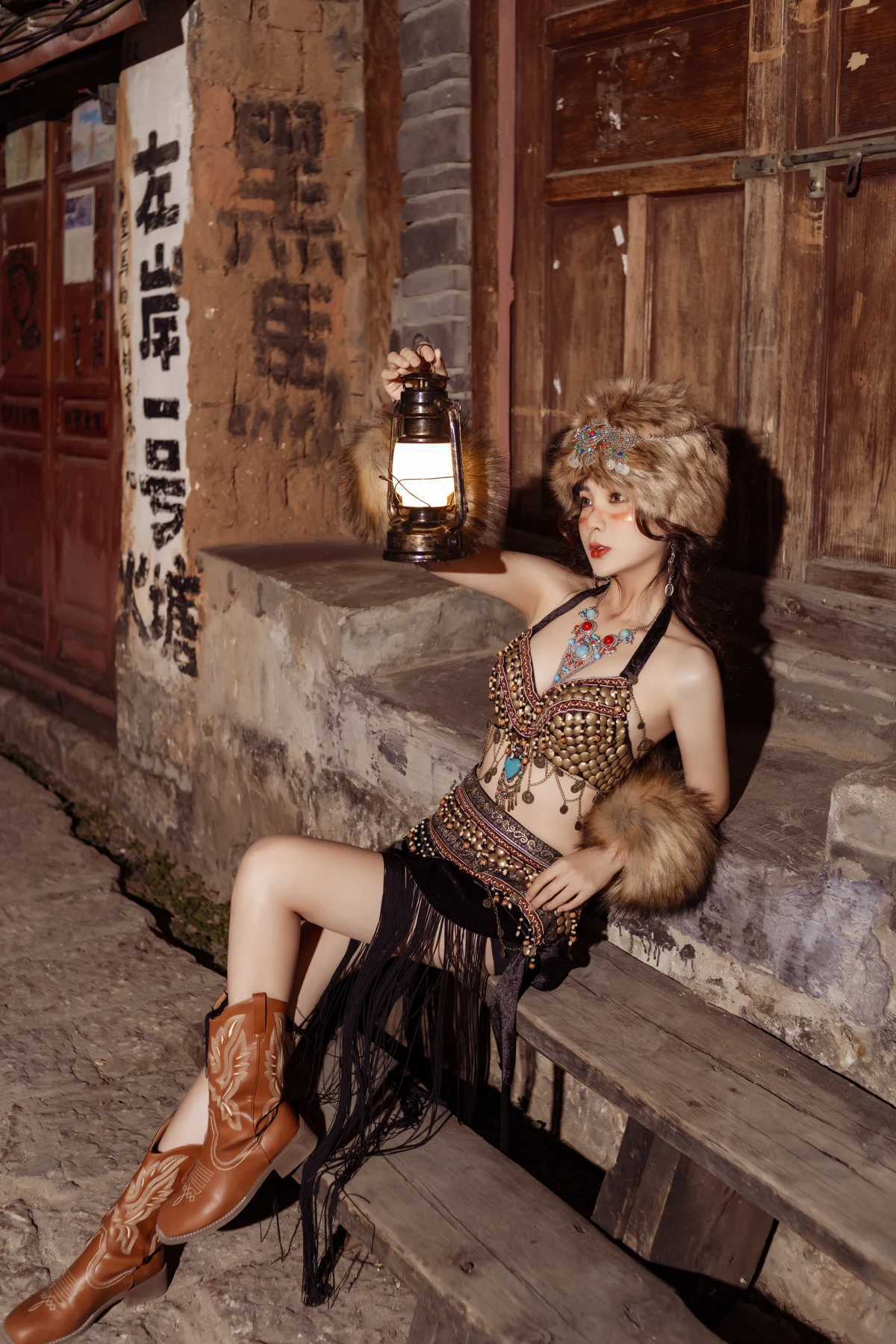 [YITUYU] 2023.01.02 Vol.2820 – Indian Style · Tribal Princess Li Li#[23P]-9