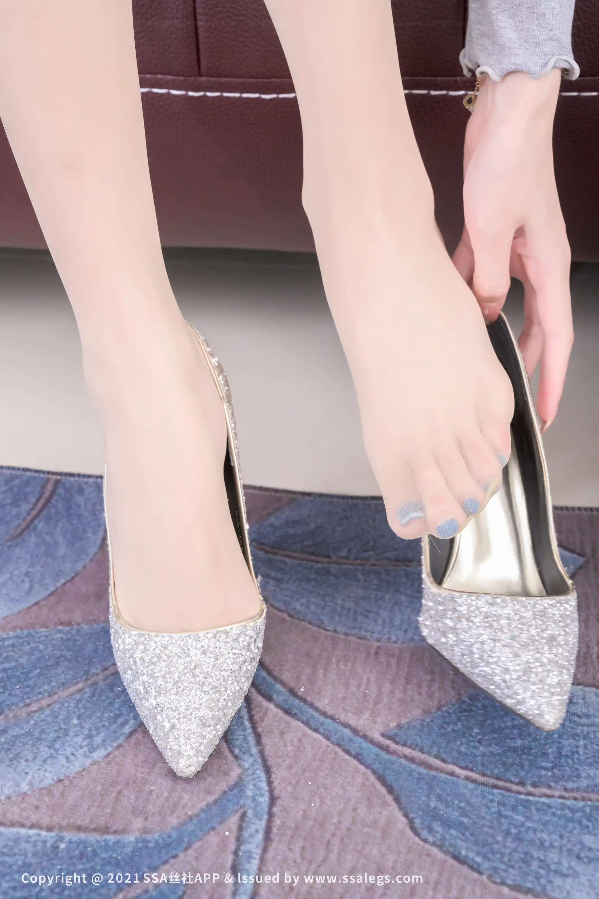 [Mzsock] NO.632 Leg model Fu Xue’s stockings photo album (Part 1) silk club#[128P]-9