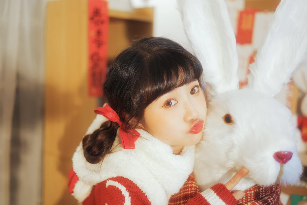 [YITUYU] 2023.01.14 Vol.2916 Rabbit comes to run Fatty Blue-#[27P]-7